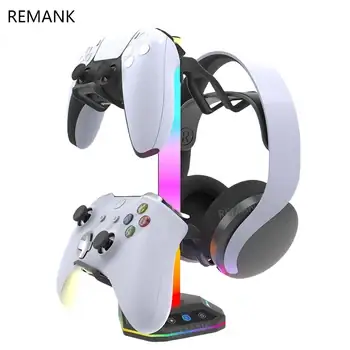 מעמד לשלט ולאוזניות עם תאורת RGB