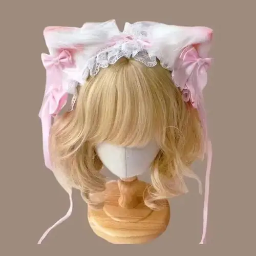 קשת אוזני חתול עם סרטים